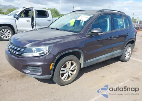 2016 Volkswagen Tiguan S from USA, damaged, VIN WVGBV7AX8GW583466